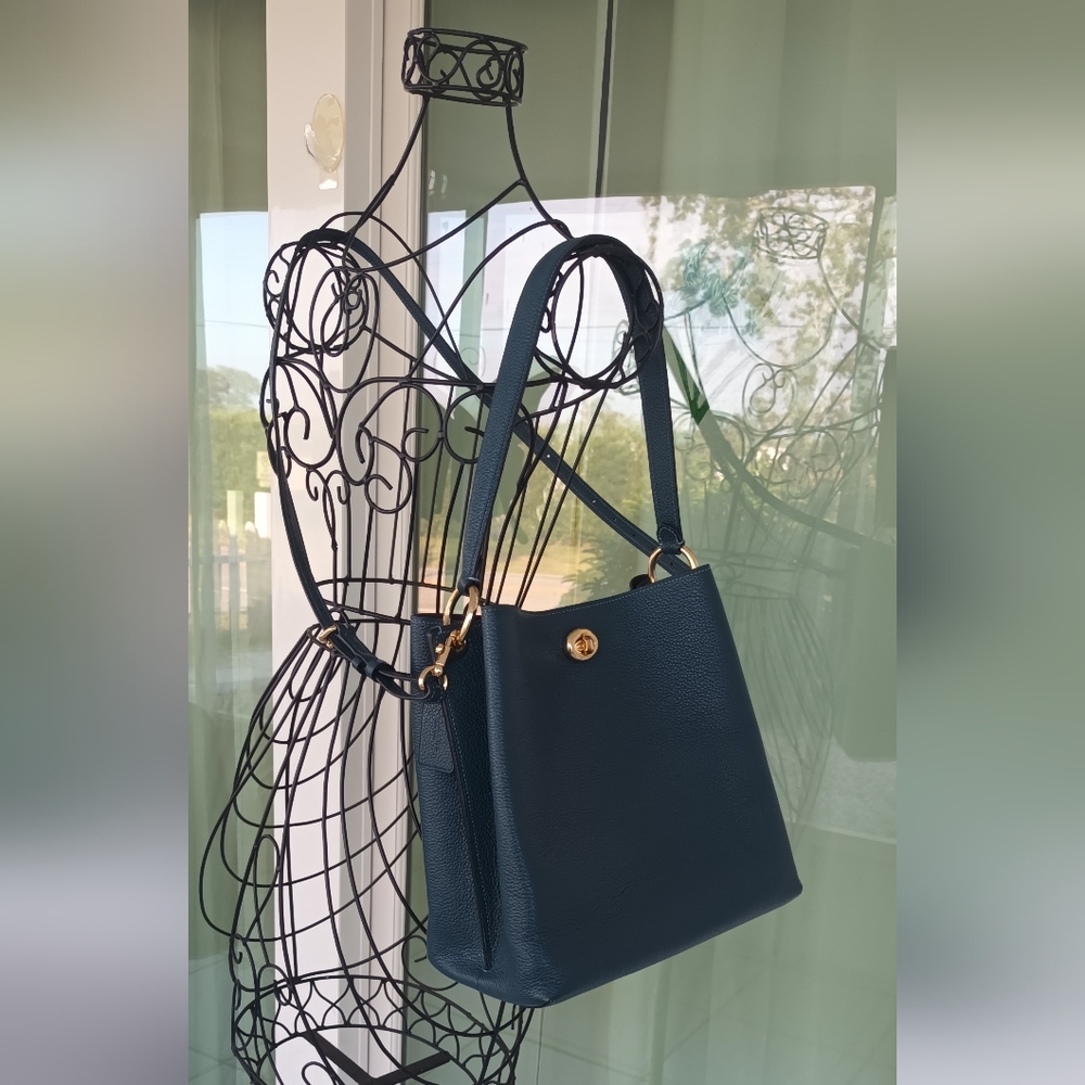 Coach Teal Charlie Bucket Bag - Picture 7 of 14